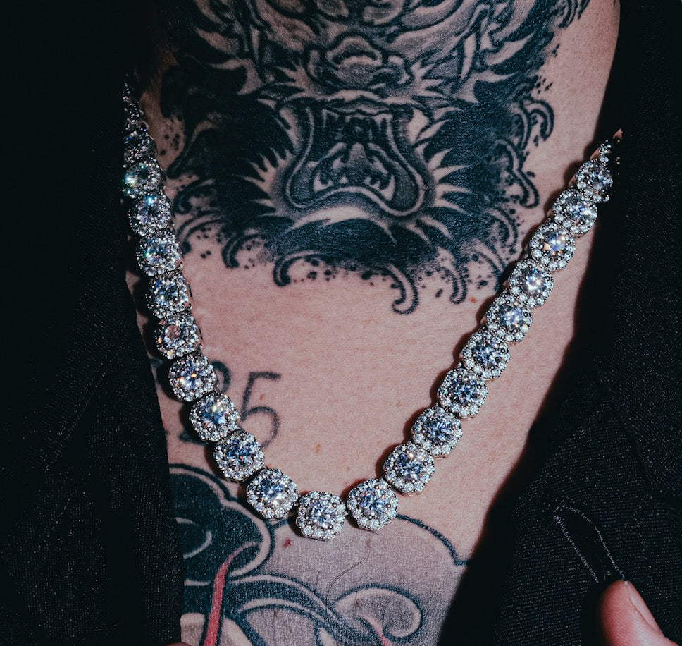 MIX TENNIS CHAIN NECKLACE – ICE CULTURE