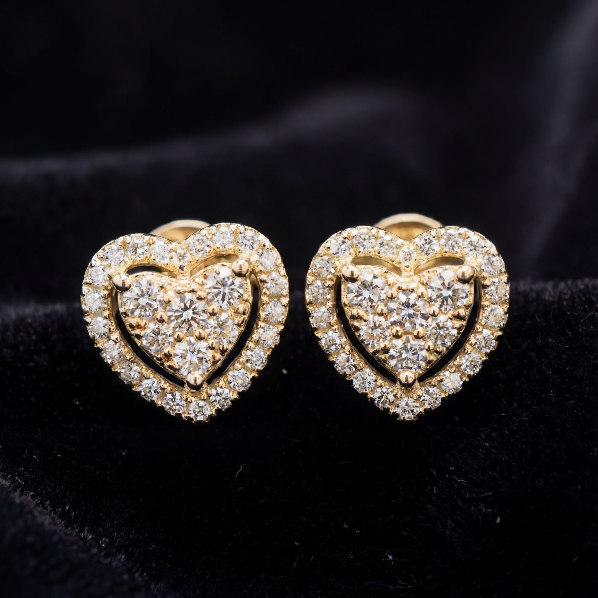 VVS HEART Earrings