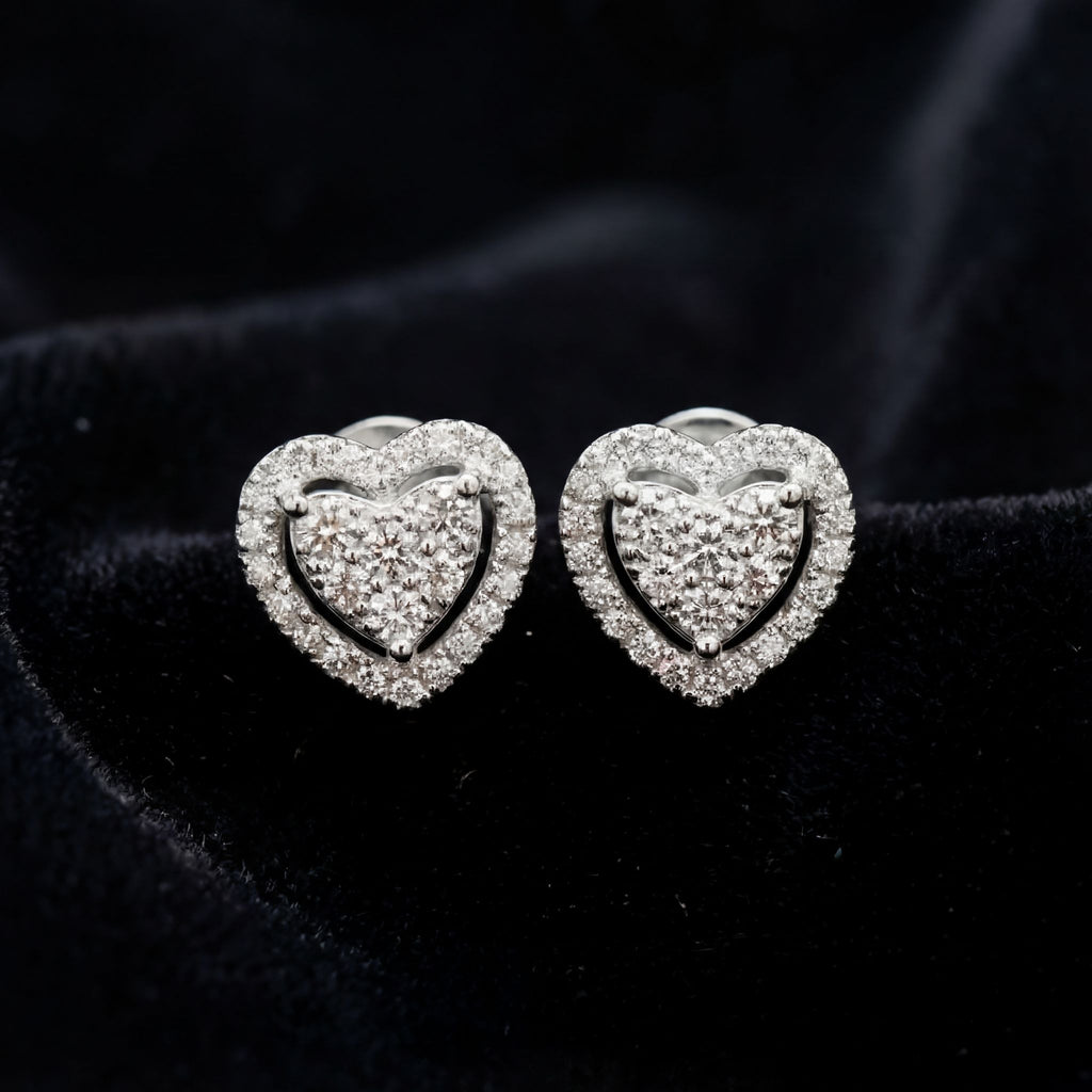 VVS HEART Earrings