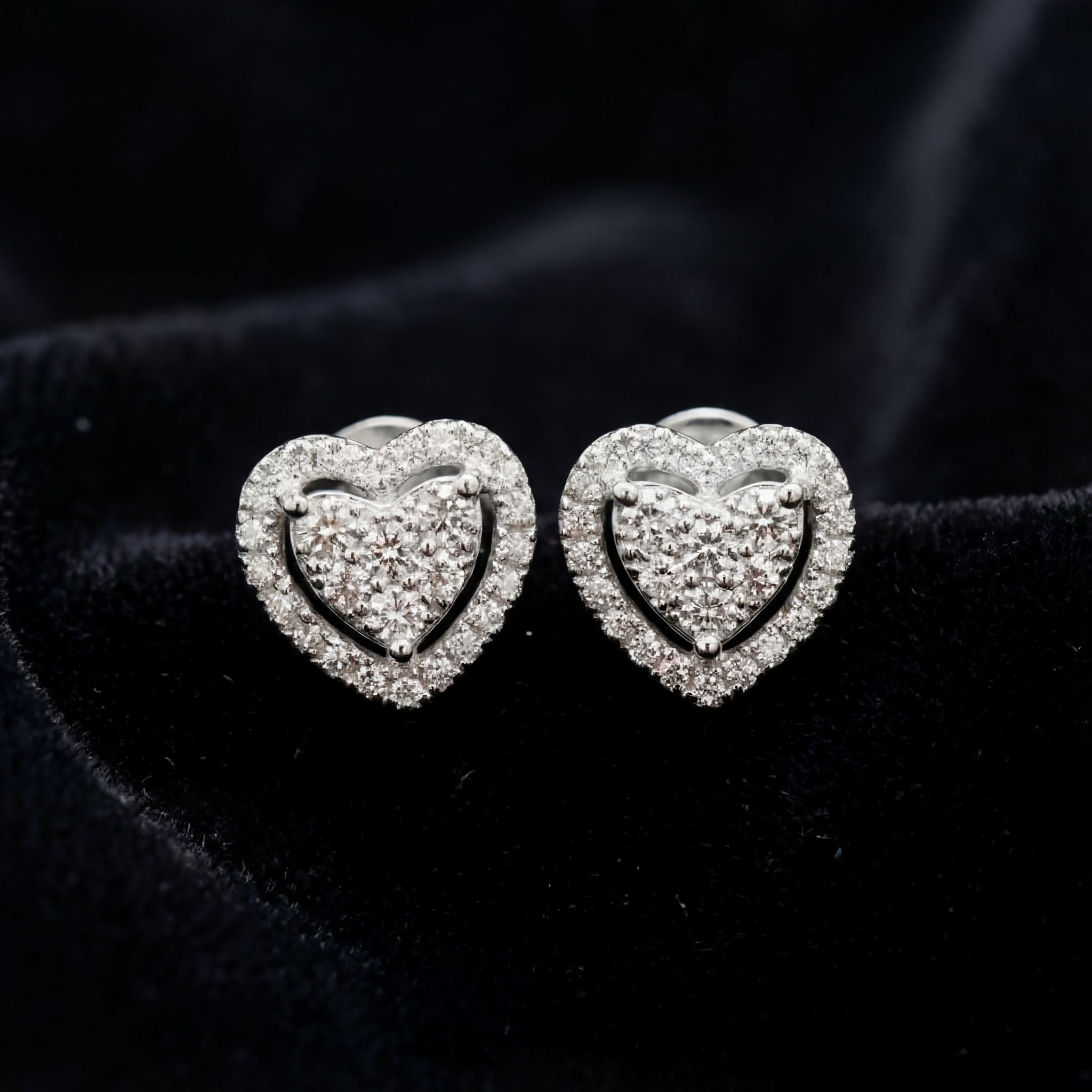 VVS HEART Earrings