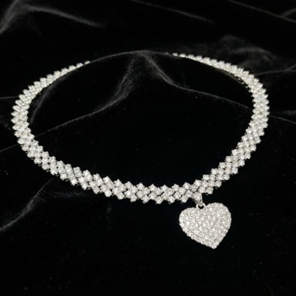 ICE HEART CHOKER