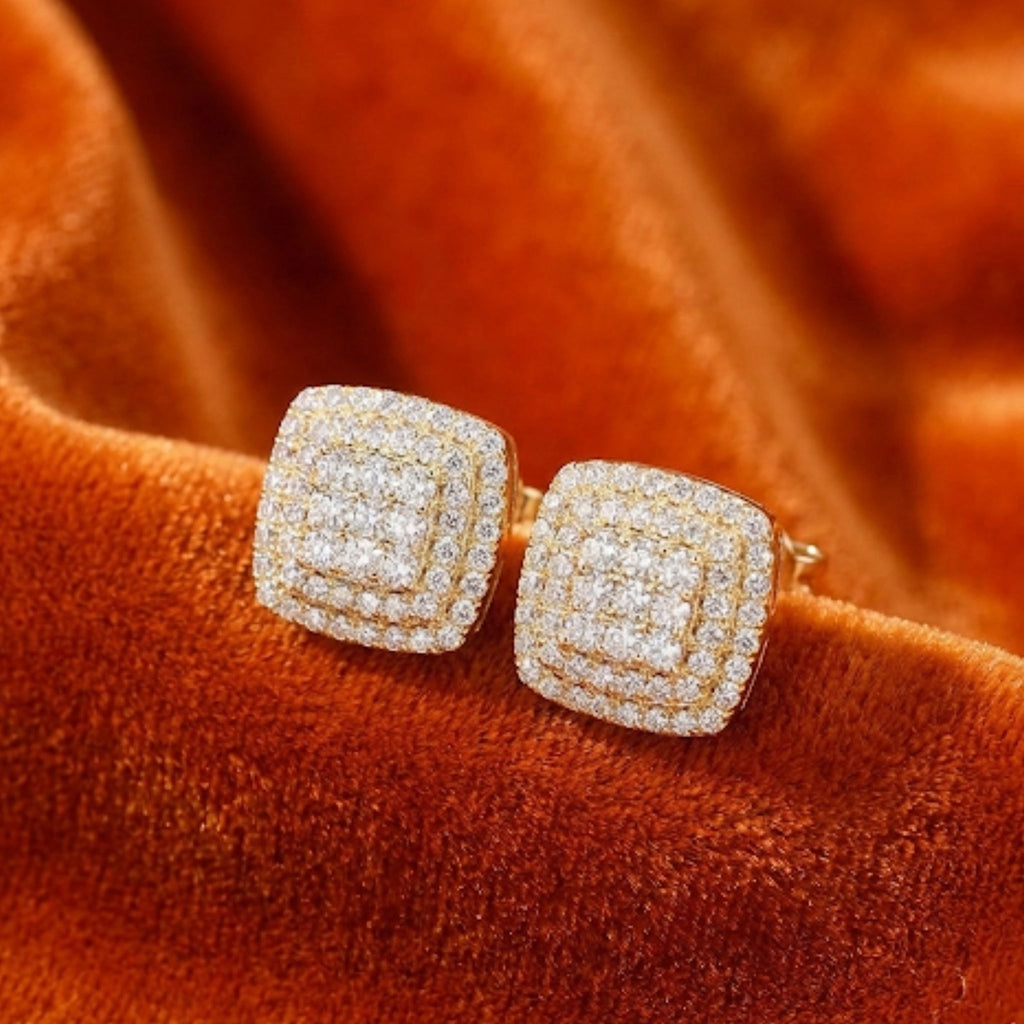 VVS round cut Earrings