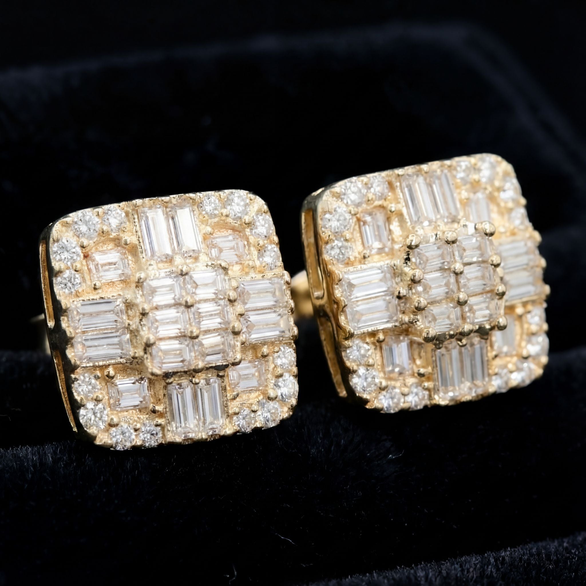 Baguette cut Earrings