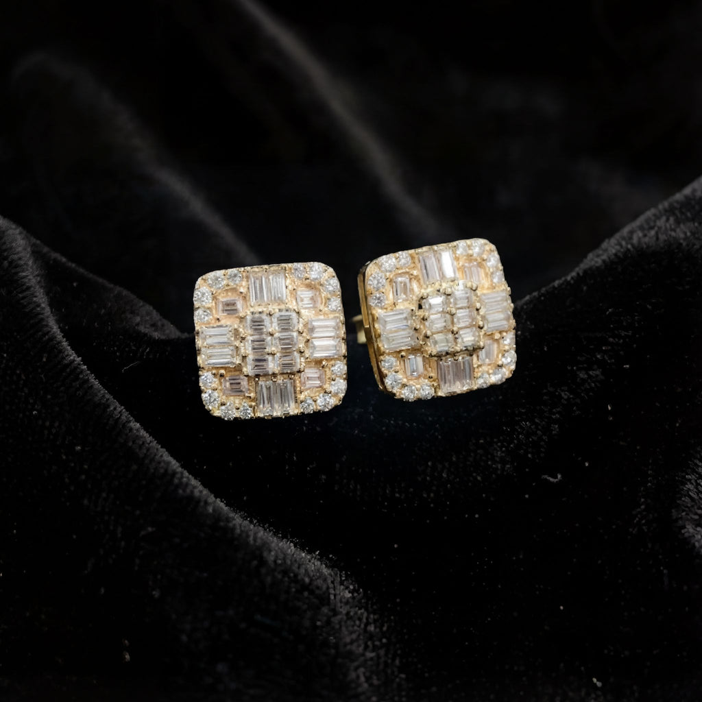 Baguette cut Earrings