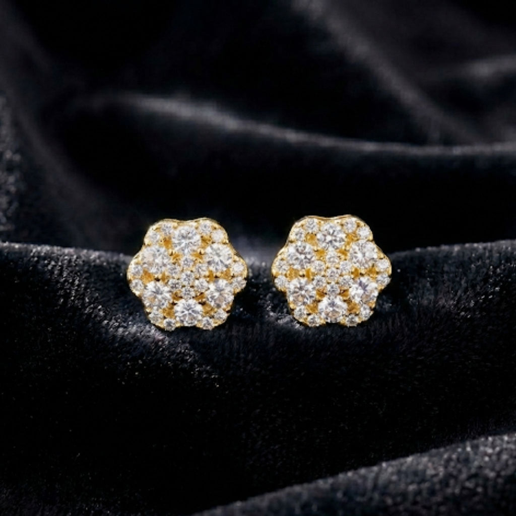 VVS FLOWER EARRINGS