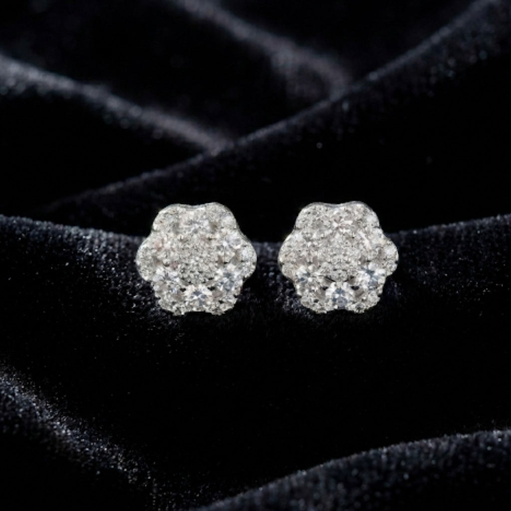 VVS FLOWER EARRINGS