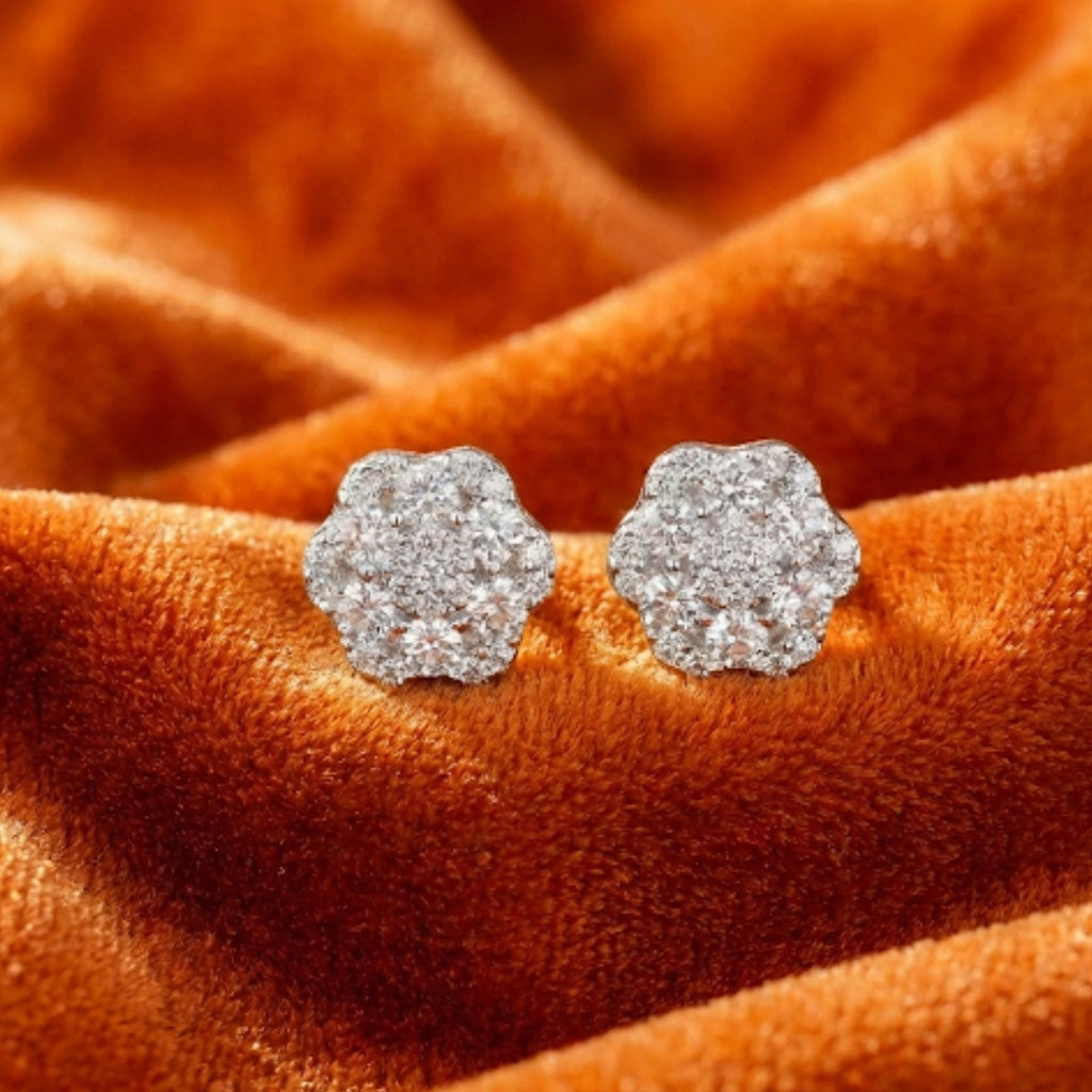 VVS FLOWER EARRINGS