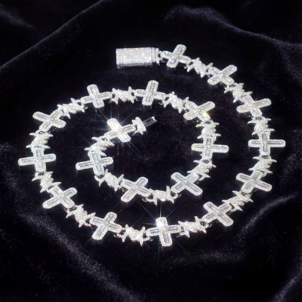 MIX CROSS NECKLACE