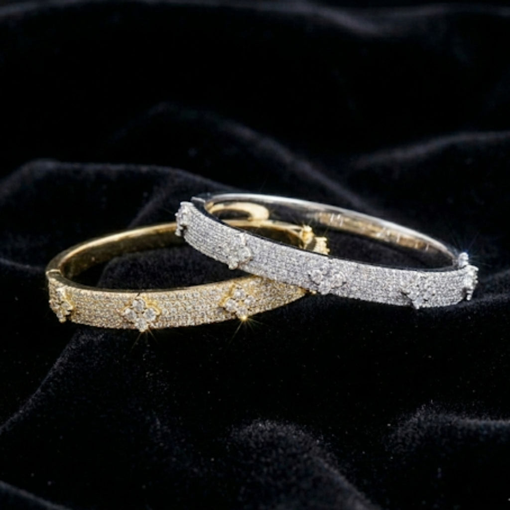 Ladies Flower VVS Bracelet