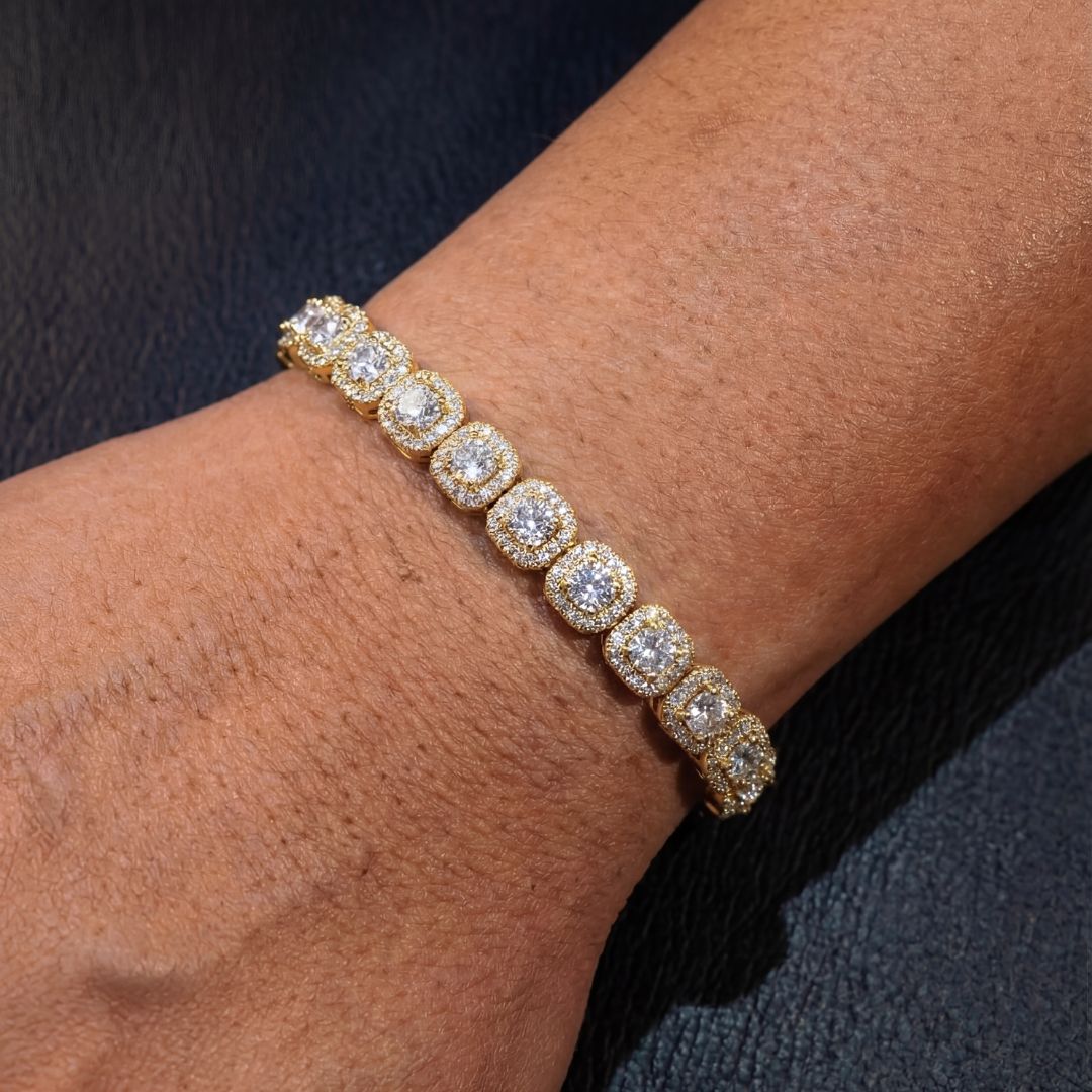 MIX TENNIS CHAIN BRACELET