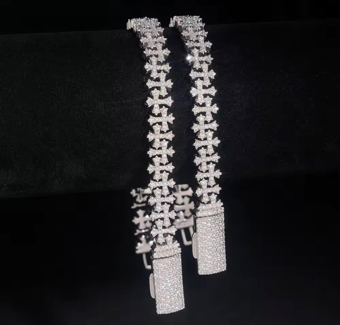 ICE Cross Bracelet