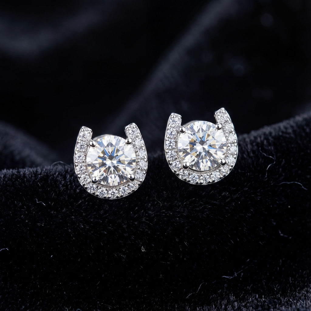 VVS HORSESSHOE EARRINGS