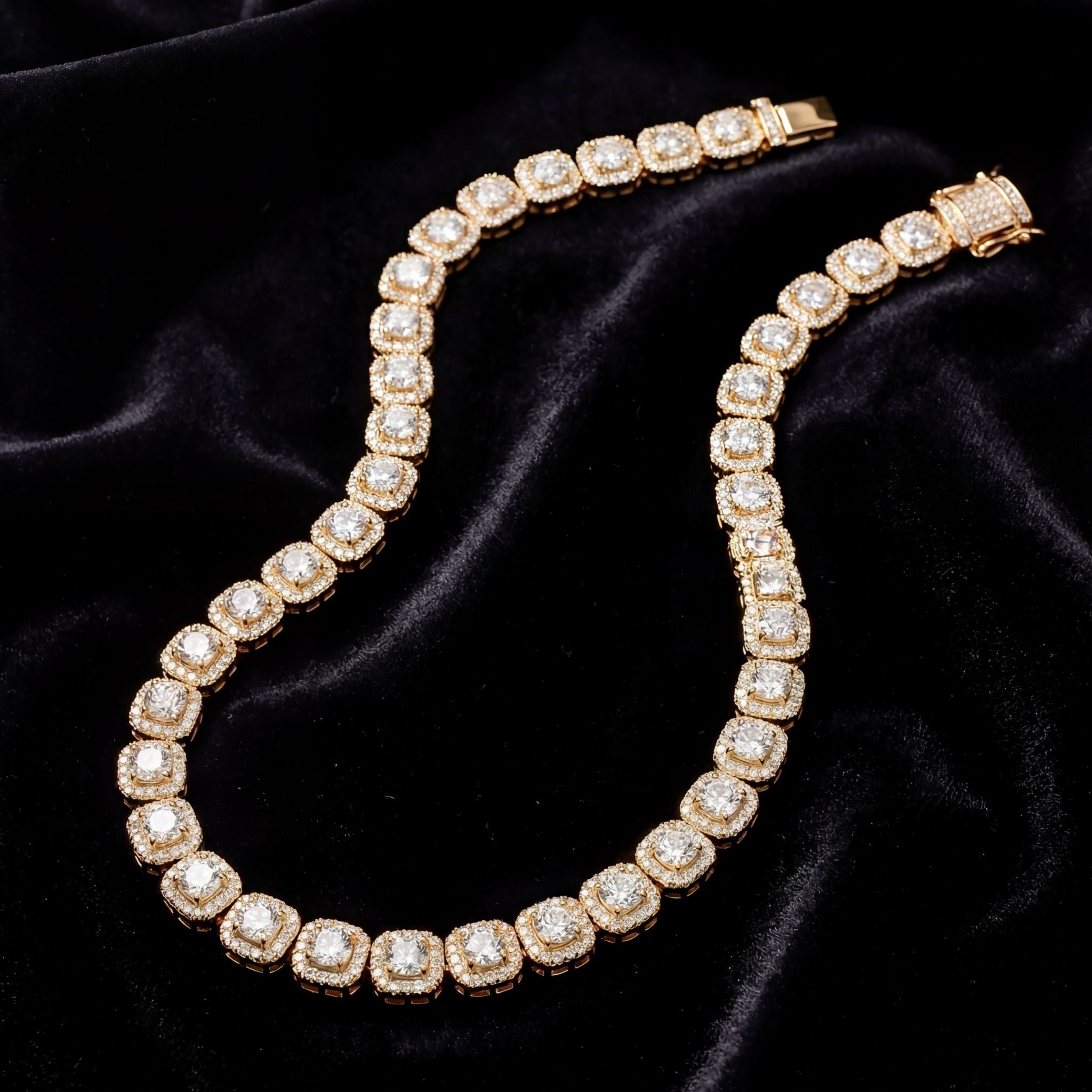 MIX TENNIS CHAIN NECKLACE