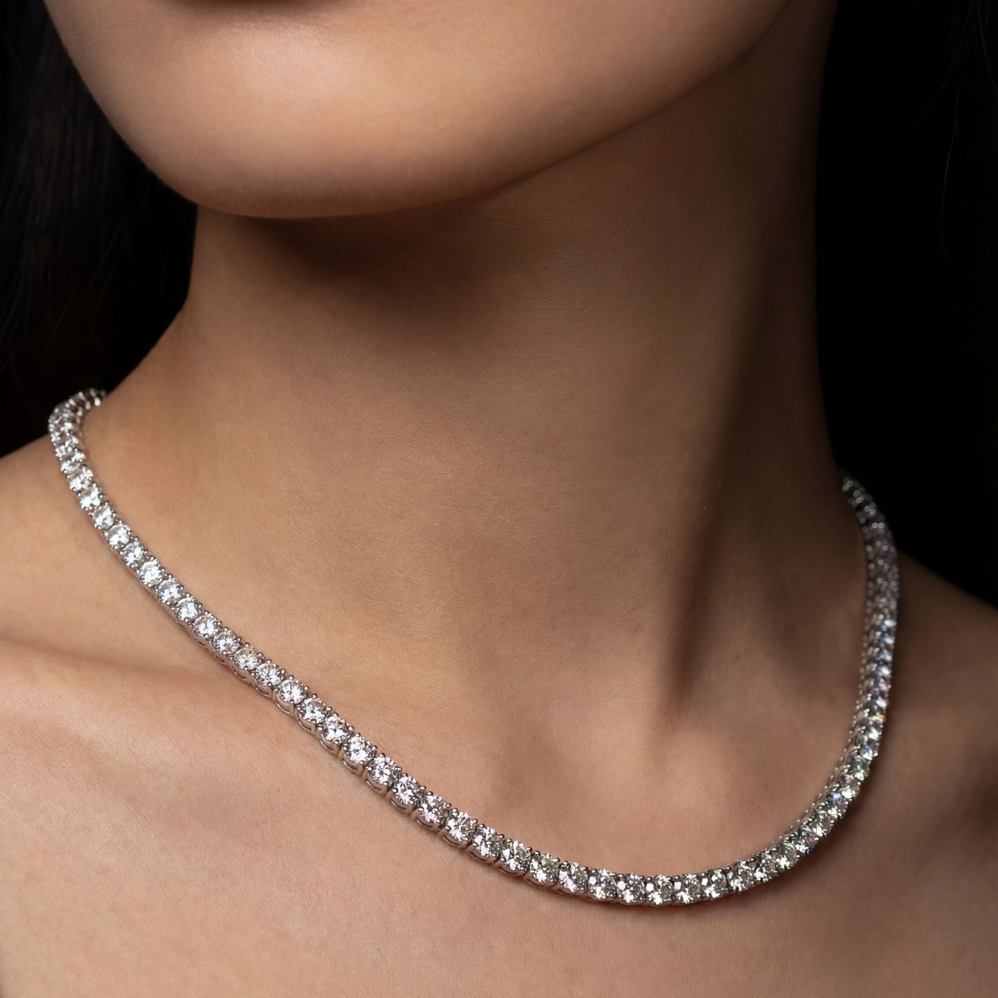 Tennis Chain Necklace – ICE CULTURE